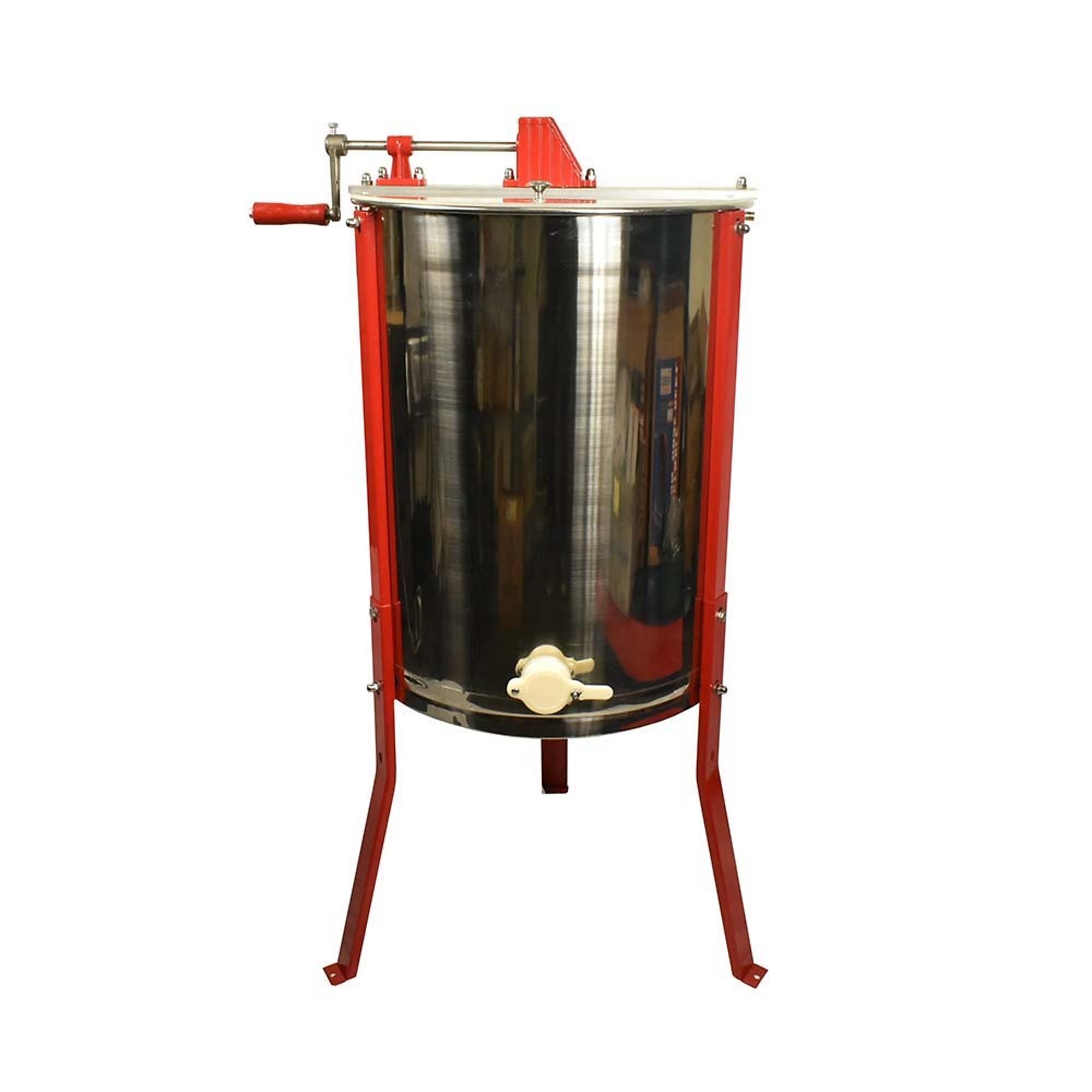 Goodland Bee Supply GLESUPERX2CTS1 Beekeeping Beehive Kit includes 2 Frame Manual Honey Extractor, Metal Queen Excluder, Frames, Foundations, Super Box & Spacer